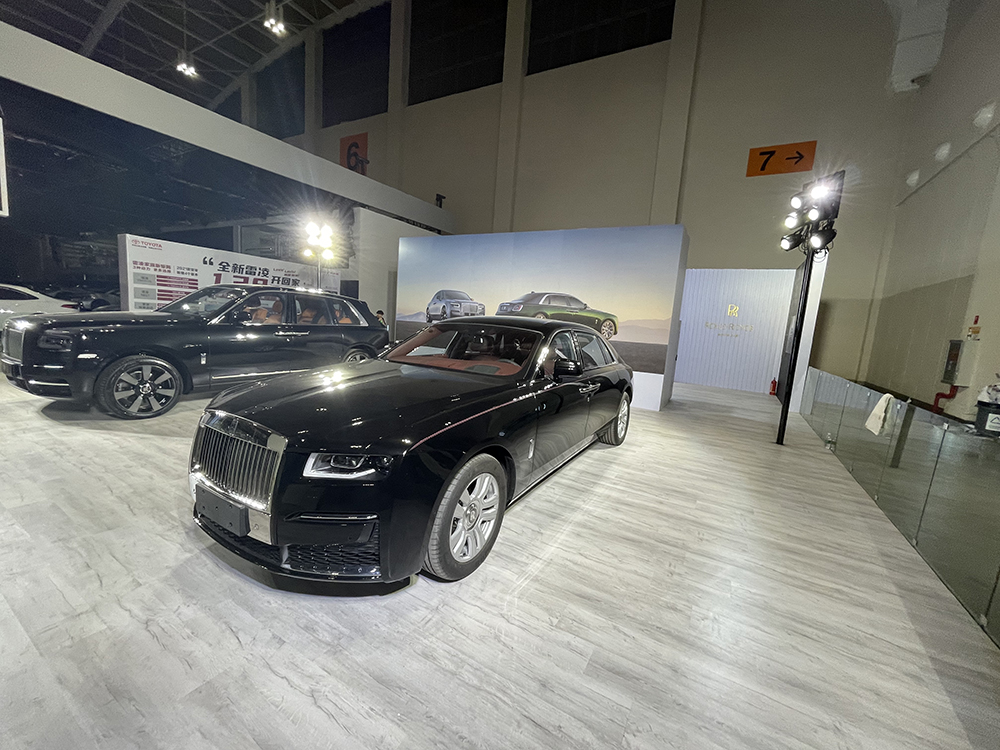 昆明車(chē)展-勞斯萊斯2021展臺(tái)